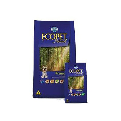 Ecopet small bites 1, 3 e 15 kg